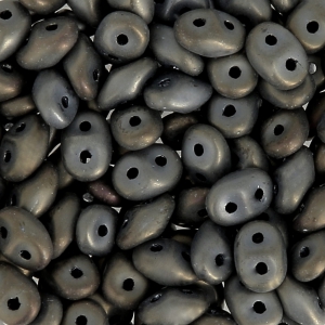 SuperDuo 2.5x5 mm Iris Brown Mat x10g