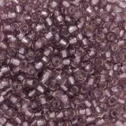 Preciosa Seed beads 11/0 2 mm - Light Amethyst Silver Lined x10g