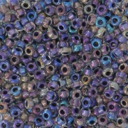 Preciosa Seed Beads 11/0 2 mm - Crystal AB Black Lined x 20 g