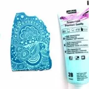 Acrylic paint - DecoCrème by Pébéo - Matt Olive Green nr 34 x 120ml