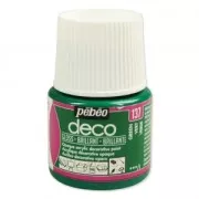 Opaque acrylic decorative paint - Deco Gloss by Pébéo - Green nr 137 x 45ml