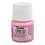 Opaque acrylic decorative paint - Deco Matt by Pébéo - Light Pink nr 109 x 45ml