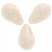 Pearly drops 6x10mm Cream x20
