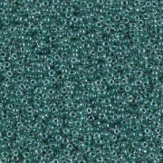 Miyuki seed beads 15/0 217 - Forest Green Lined Crystal x8g|raw }}