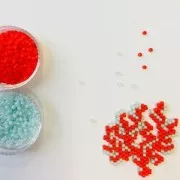 Miyuki Delica 11/0 DB0078 - Aqua Mist Lined Crystal Luster