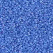 Miyuki Delica 11/0 DB1285 - Mattete Transparent Azure AB