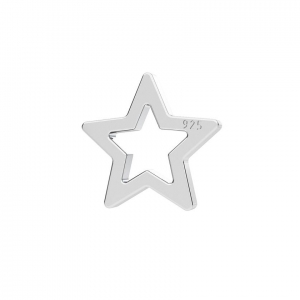 925 Stling Silver charm/spacer 5.5 mm x1