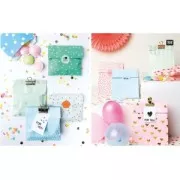 DIY Yey Paper Pouch - 120x185 mm - Let's party - Kraft x24