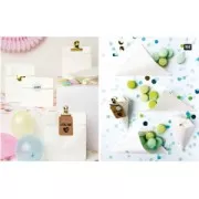 DIY Yey Paper Pouch - 120x185 mm - Let's party - Kraft x24