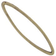 Oval Dividers 29x8 mm - Bronze x6|raw }}