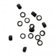 Crimp beads 2 mm Black x2g|raw }}