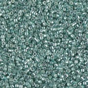 Miyuki Delica 11/0 DB0415 - Galvanized Turquoise Green