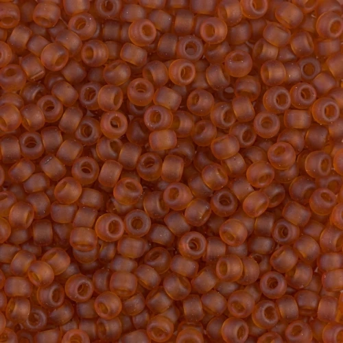Miyuki Seed beads 8/0 133F - Transparent Topaz Mat