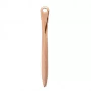 Spike ethnic pendant 38x4 mm Rose Gold Tone x1