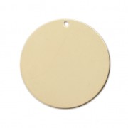 Round sequin / charm 22 mm- Gold-filled x1