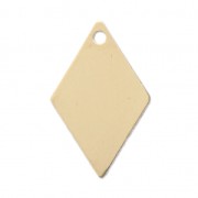 Diamond sequin / charm 23.5x15 mm- Gold-filled x1|raw }}