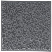Clay Texture sheets for polymer clay - 9 cm Constellation x1