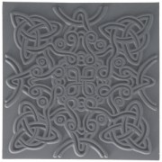 Clay Texture sheets for polymer clay - 9 cm Celtic Knot|raw }}