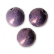 Round beads 6 mm Chalkwhite Vega Ceramic look x25|raw }}