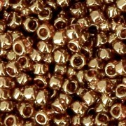 Toho Seed beads 15/0 TO15R421 - Transparent Pink Gold Luster x8g|raw }}