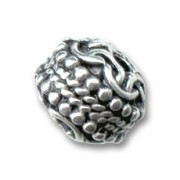10 mm antique silver bead x1|raw }}
