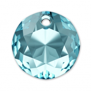 PureCrystal 6430 Pendant 14 mm Aquamarine x1