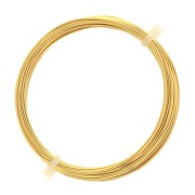 Copper wire 0.60 mm Gold Tone x10m|raw }}