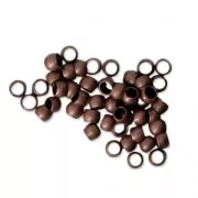 Crimp beads 2 mm - European-made - Copper Tone x50