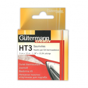 HT3 Gütermann - Polyamide hotfix hem 3 cm x10 m