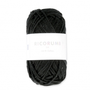 Ricorumi Cotton by Rico Design for Amigurumi Black 060 x 25g