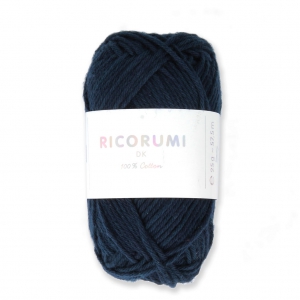 Ricorumi Cotton by Rico Design for Amigurumi Navy Blue 036 x 25g