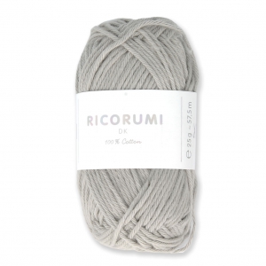 Ricorumi Cotton by Rico Design for Amigurumi Gris Perlé 004 x 25g