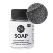 Pigment Rico Design for soap paste and mold soap - Silver x20ml