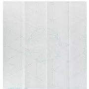 Fabric coupon for Sashiko embroidery - 31x31 cm - White Ume