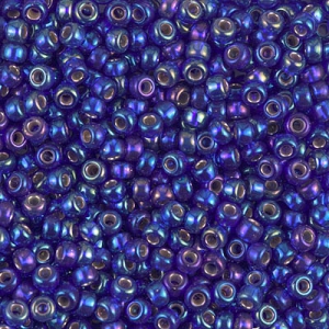 Miyuki Seed beads 8/0 1020 - Silver Lined Cobalt Ab x8g