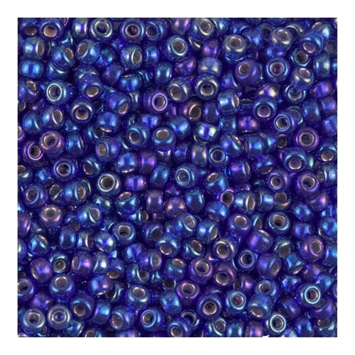 Miyuki Seed beads 8/0 1020 - Silver Lined Cobalt Ab x8g