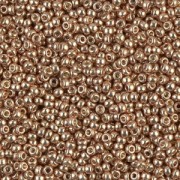 Miyuki Duracoat 11/0 Seed beads 4204 - Galvanized Champagne x100g