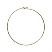 Diamond erring hoops to decorate 20 mm x 0.7 mm Gold-Filled x2|raw }}