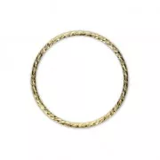 gold-filled diamond closed ring 20 mm x1