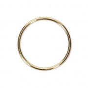 Closed ring 20 mm Gold-filled x1
