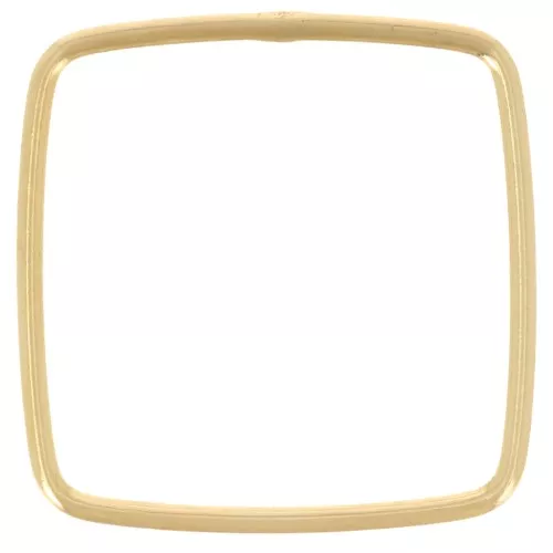 Square closed ring 19 mm - Gold filled (gold laminate) x1