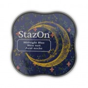 Stazon Midi Ink Pad - Fast drying ink - Midnight Blue x1|raw }}