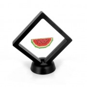 3D presentation frame for Miyuki beadweavings or other - Black x1