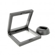 3D presentation frame for Miyuki beadweavings or other - Black x1