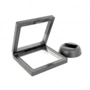 3D presentation frame for Miyuki beadweavings or other - Black x1