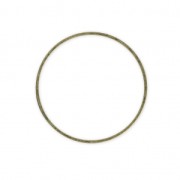 Mounting round element for beadweaving 40 mm - Bronze Tone x1|raw }}