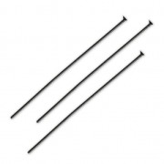 Plate Pin for jewels 45x0,7 mm Black x10