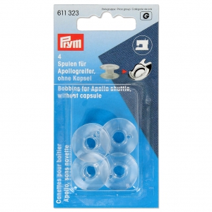 Bobbins for Apollo shuttle without capsule 20x10.5 cm x4