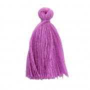 Imitation cotton tassel 27-30 mm Purple x1