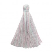 Imitation cotton tassel 27-30 mm Multi Pastel x1|raw }}